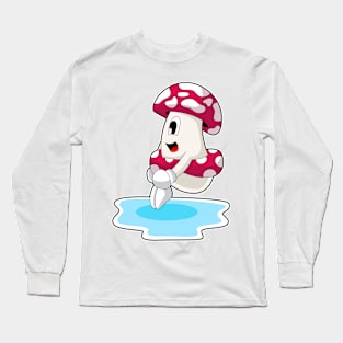 Mushroom Water jumping Long Sleeve T-Shirt